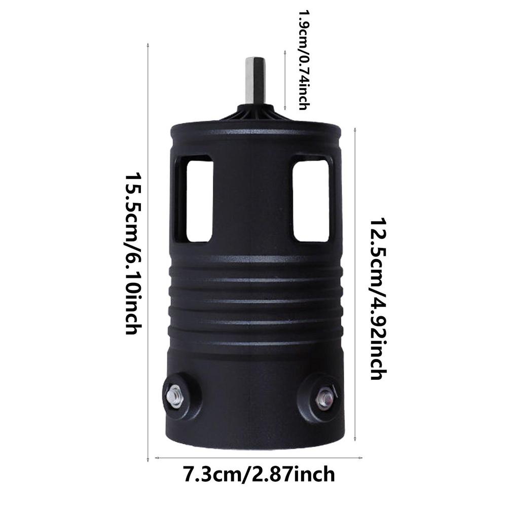 Инструмент для удаления зерен кукурузы Ручная дрель Многофункциональный Кукуруза в початках Ручная молотилка для кукурузы Очистка для дома, семьи, ресторана, фермы, кухни чёрный